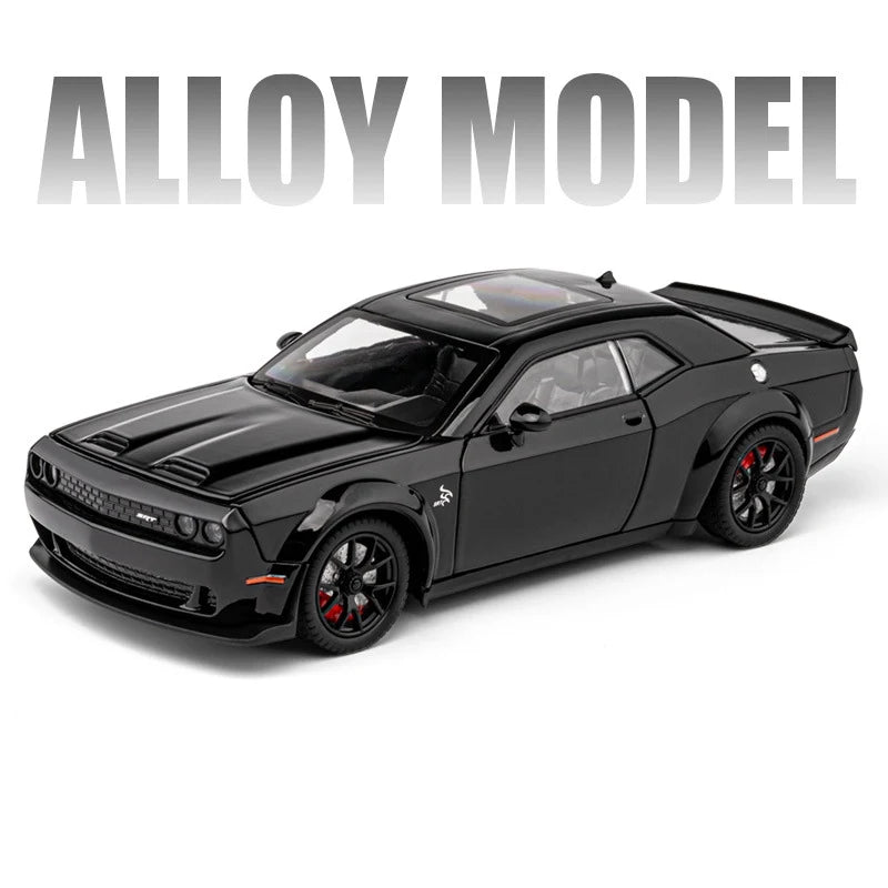 Dodge Challenger SRT Hellcat - Modelo de coche deportivo de aleación de metal fundido a presión