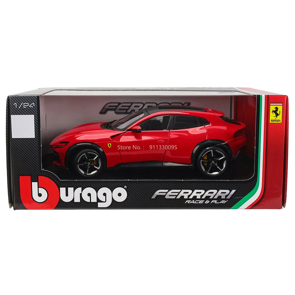 Ferrari Purosangue Alloy Luxury Vehicle Diecast Cars Model Toy Collection Gift