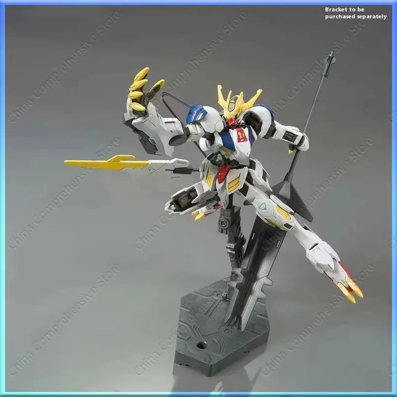 Barbatos King Form HG 1/144 ASW-G-08 Ensamblar el modelo Acción Robot Muñeca Juguetes para niños Decoración de escritorio Regalos navideños Coleccionable