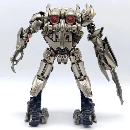 BAIWEI Transformation Toy TW1029 TW-1029 Versión cinematográfica Megatron finamente pintada SS13 Modelo de robot tanque Muñeca de acción Colección Regalo