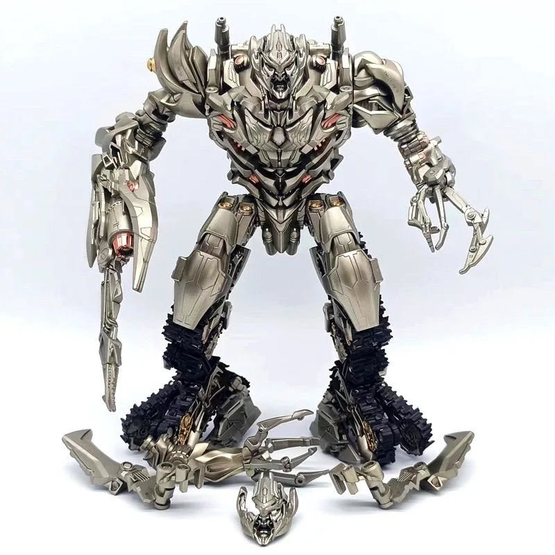 BAIWEI Transformation Toy TW1029 TW-1029 Versión cinematográfica Megatron finamente pintada SS13 Modelo de robot tanque Muñeca de acción Colección Regalo