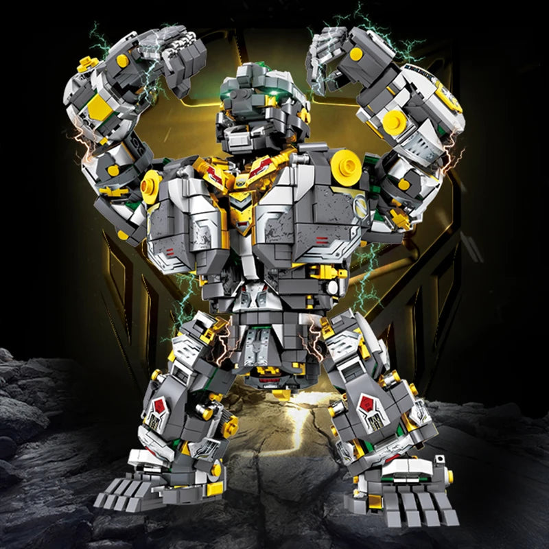 Neu Primal Transform Roboter MOC Bausteine ​​Sets Ziegel Spielzeug Riesenaffe Mecha Geburtstagsgeschenke für Jungen Kinder