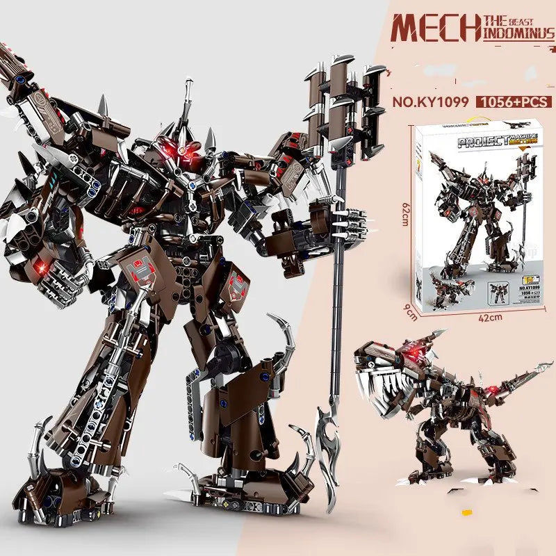 Mech Typ Tyrannosaurus Rex Mech Dinosaurier Verformbaren Montage Block Spielzeug Geschenk