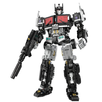 Transform Mecha Building Blocks Dark Robot Plastic Toys Model MOC Bricks Sets Christmas Birthday Gifts for Kids Adult Boys