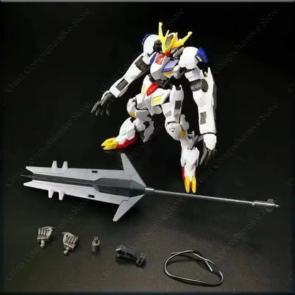 Barbatos King Form HG 1/144 ASW-G-08 Zusammenbauen des Modells Action-Roboter Puppe Kinderspielzeug Schreibtischdekoration Weihnachtsgeschenke Sammlerstück