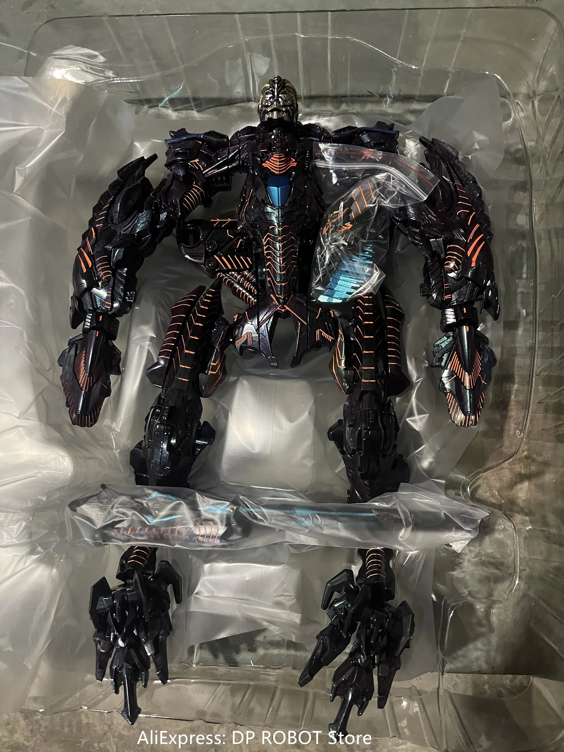 [IN STOCK NOW] NEW BMB Transformation FA-01 FA01 the Fallen Enlarged Version Oversize Movie Action Figure Robot