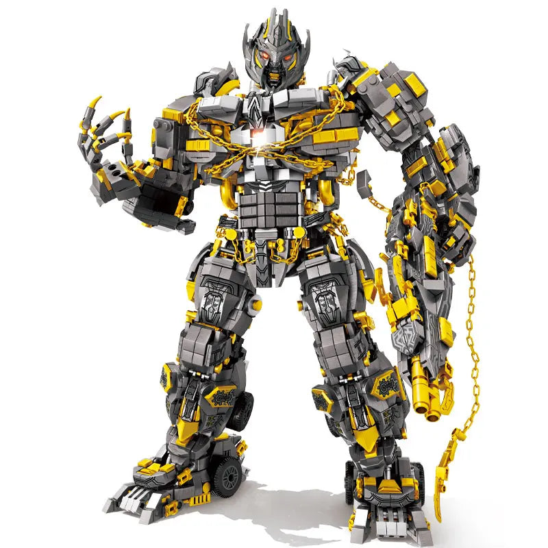 Neu Primal Transform Roboter MOC Bausteine ​​Sets Ziegel Spielzeug Riesenaffe Mecha Geburtstagsgeschenke für Jungen Kinder