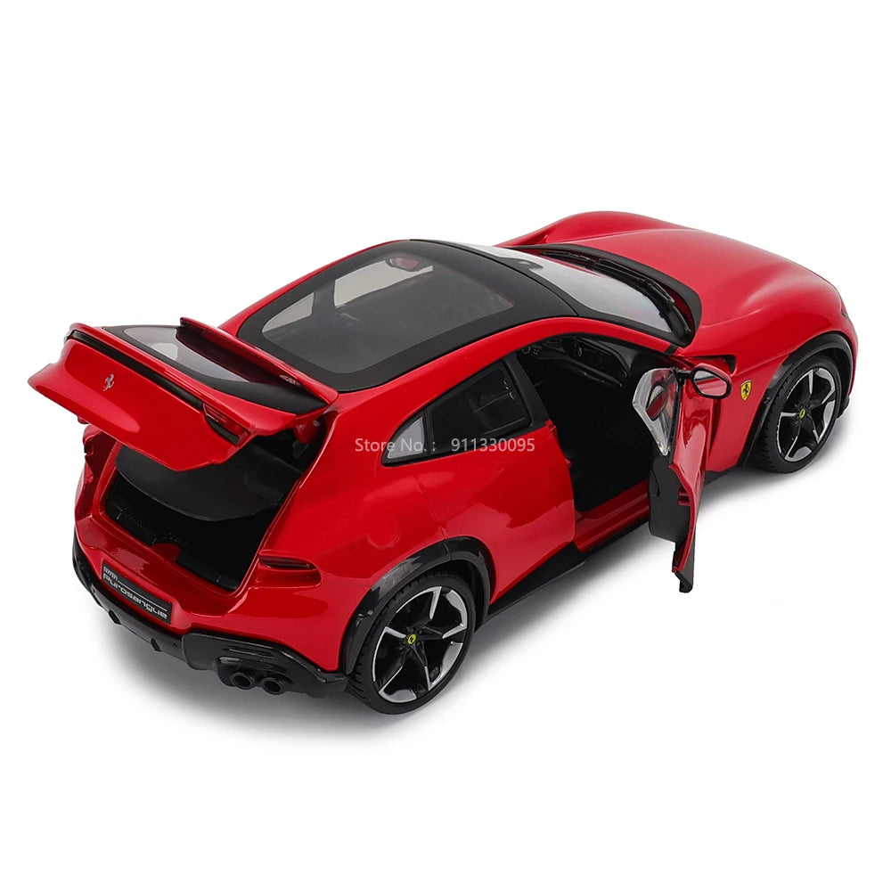 Ferrari Purosangue Legierung Luxus Fahrzeug Diecast Autos Modell Spielzeug Sammlung Geschenk