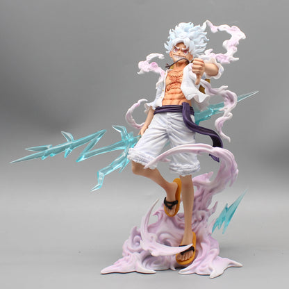 ONE PIECE Anime Figures Nika Luffy Figure Gear 5 Luffy Action Figurine PVC Model Statue Collectible Doll Ornament Toy Child Gift