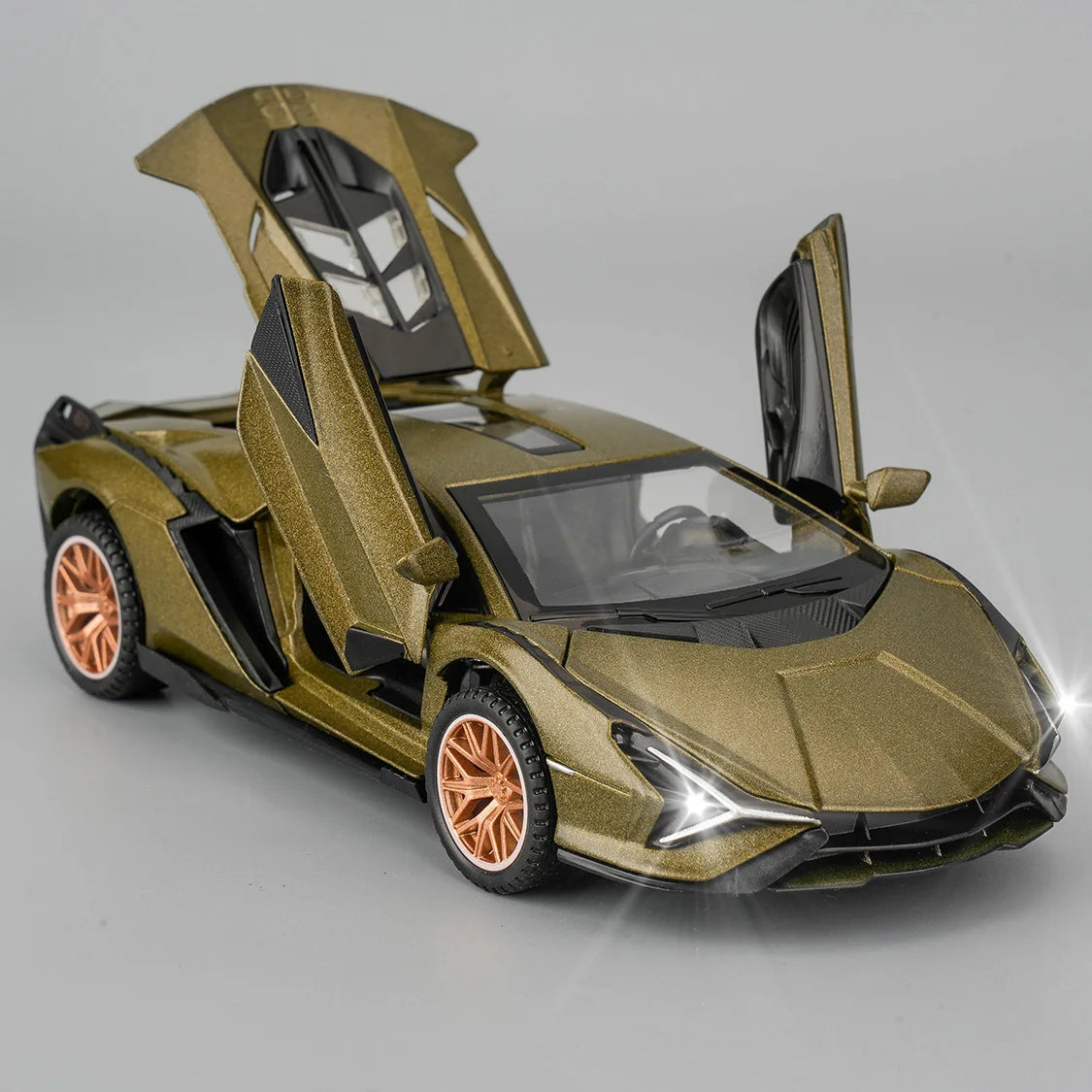 Lambo Alloy Super Car Model Sound Light