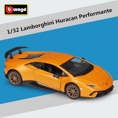 Lamborghini Huracan Performante Alloy Car Model Diecasts Metal Simulation Sound And Light