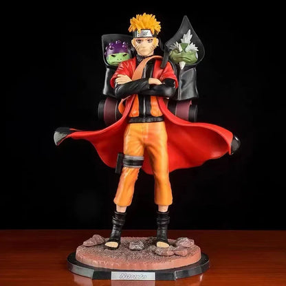 29Cm Naruto Anime Figures Uzumaki Naruto Action PVC Shippuden Collector Figurine Model Doll Toy Gift