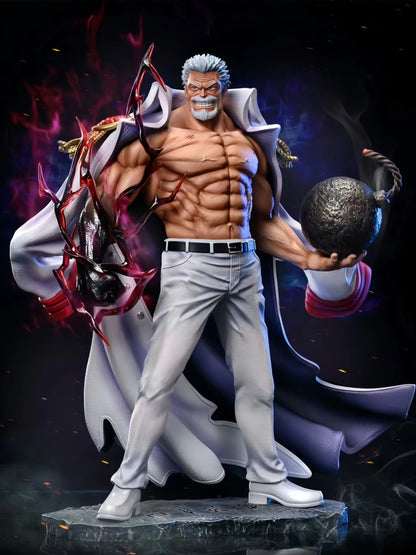 One Piece Anime Figure Monkey D Garp Standing Posture Series Model Dolls Action Figurine Pvc Collection Desktop Ornament Gift