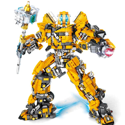 2700+Pcs MOC Bricks Set Movie Transform War Mecha Robot Model Building Blocks Toys High Technical  Birthday Gifts Children Kids