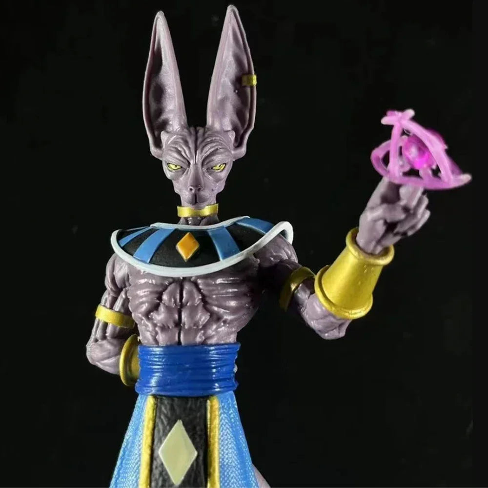 In Stock 30Cm Anime Dragon Ball Z Beerus Figure Super God of Destruction Figures Collection Model Toy for Children Gifts