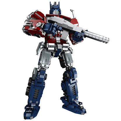 Creative Series Optimus Soundwave Bumblebeed Transformation Robot Building Blocks Deformation Moc Bricks Toys For Children Gifts