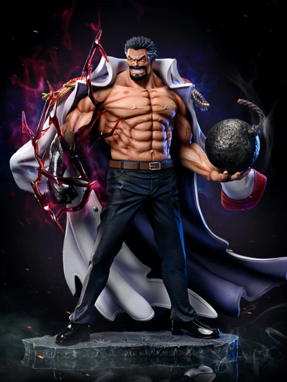 One Piece Anime Figure Monkey D Garp Standing Posture Series Model Dolls Action Figurine Pvc Collection Desktop Ornament Gift