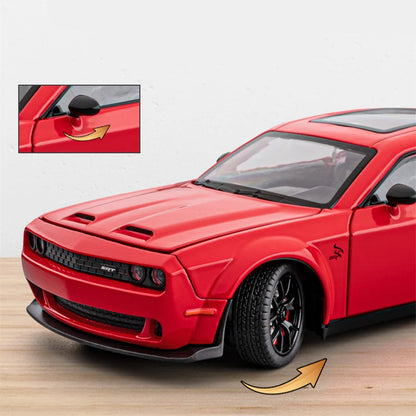 Dodge Challenger SRT Hellcat - Modelo de coche deportivo de aleación de metal fundido a presión