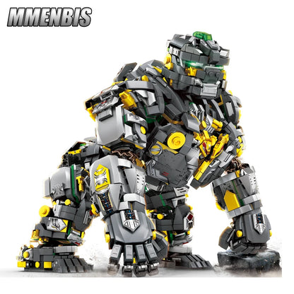 New Primal Transform Robot MOC Building Blocks Sets Bricks Toys Giant Ape Mecha Birthday Gifts for Boys Kids Adult 2000+Pcs