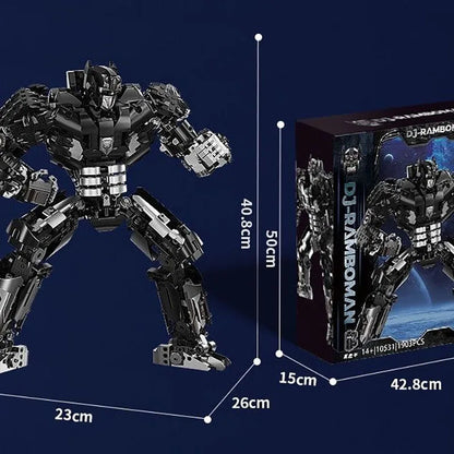 New Transformation Robot Cybertron Optimus Prime Megatron Building Blocks MOC Construction Bricks Toys Gift For Children Kids