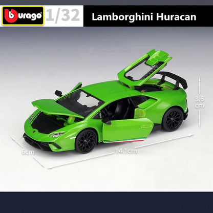 Lamborghini Huracan Performante Alloy Car Model Diecasts Metal Simulation Sound And Light