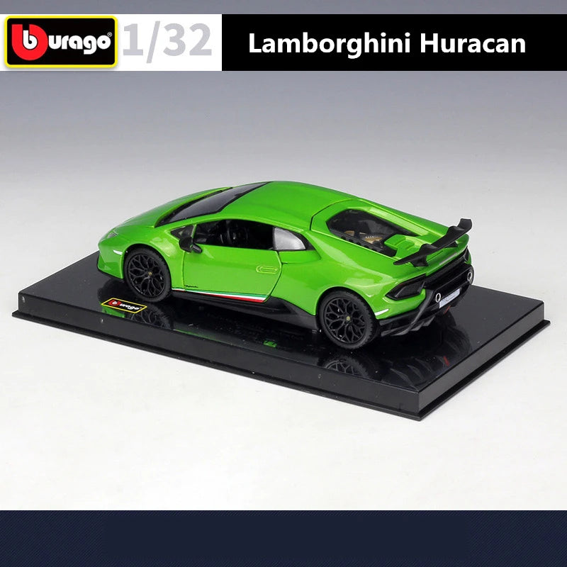 Lamborghini Huracan Performante Alloy Car Model Diecasts Metal Simulation Sound And Light