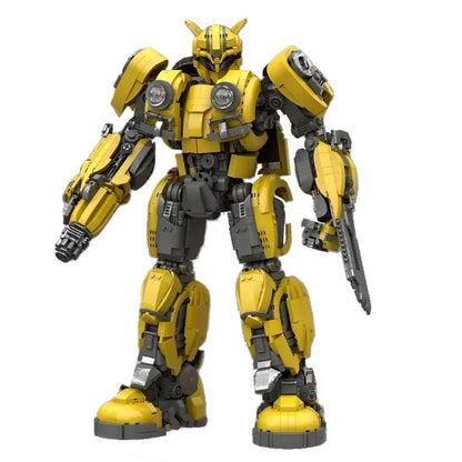 Bloques de construcción de robots de transformación Optimus Soundwave Bumblebeed de la serie creativa, juguetes de ladrillos Moc de deformación para niños, regalos