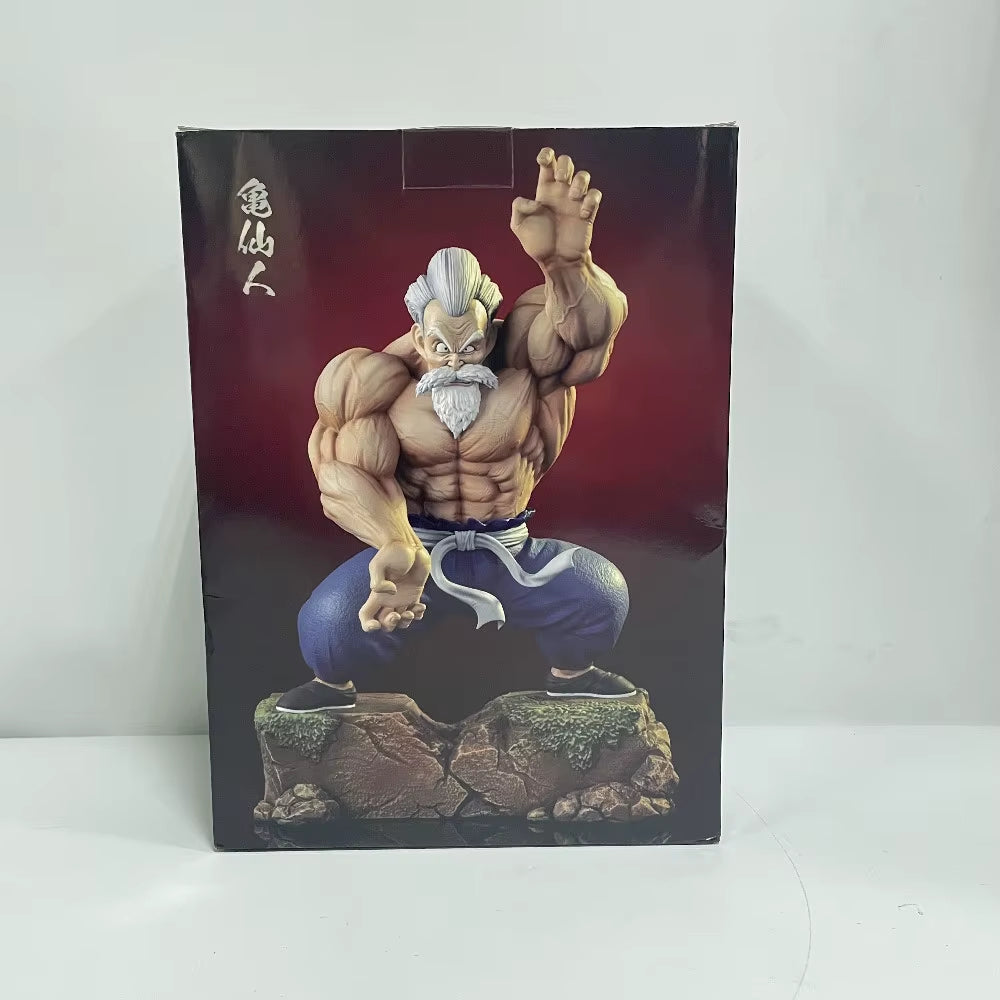 25Cm Anime Figures Dragon Ball Super Master Roshi Two Heads Action Figures Kame Sennin PVC Toys for Children DBZ Collector Model