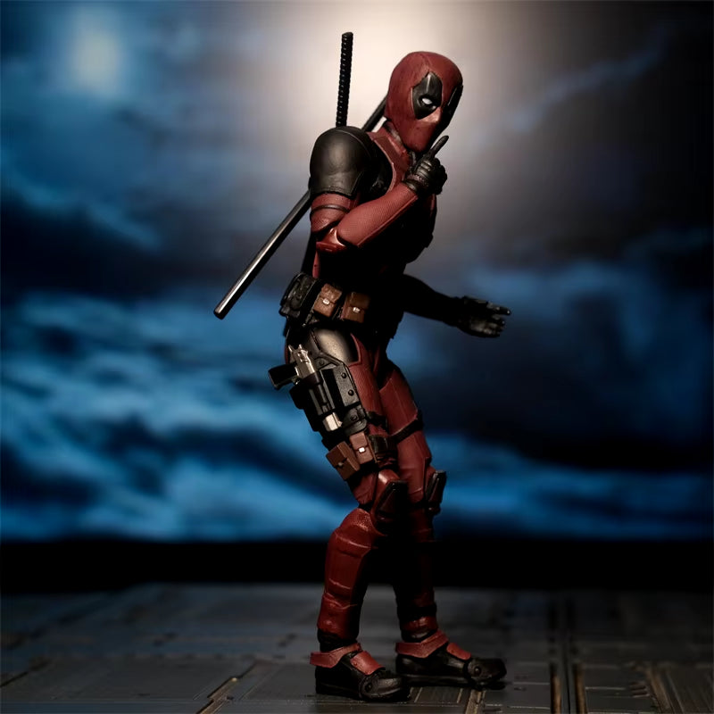 Deadpool Action Figure Deadpool & Wolverine Shfiguarts Joint Movable New Mutants Wilson Comics SHF Model Movie Toy for Kids Gift