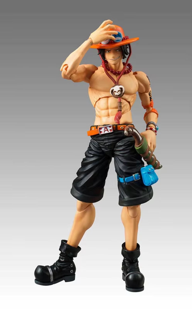 Anime One Piece Luffy Roronoa Zoro Portgas·D· Ace PVC Action Figure Toys Dolls 18Cm