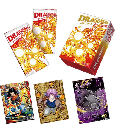 Dragon Ball Collectible Trading Cards - Shiny Son Goku, Saiyan Vegeta, Anime Battle Cards for Children - Perfect Gift Toy