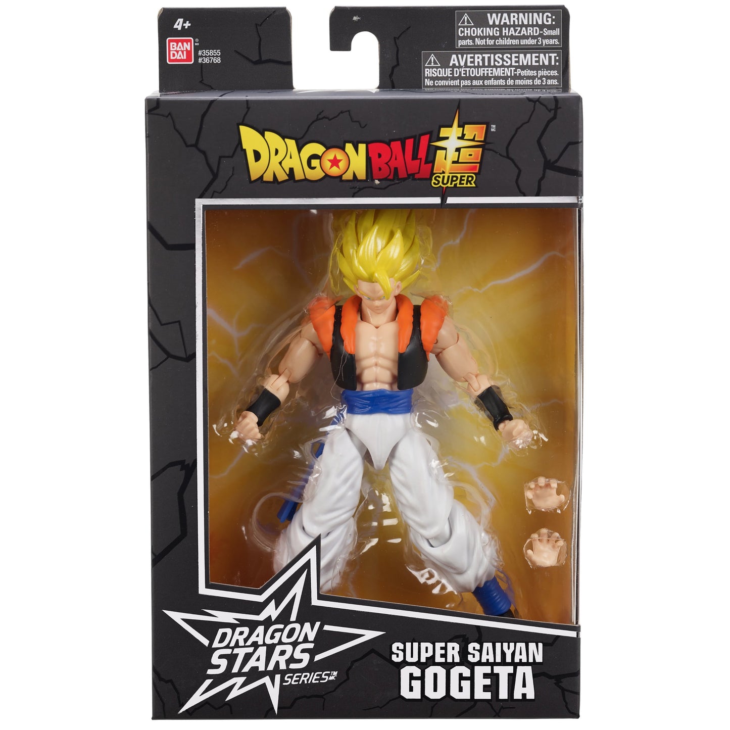 Dragonball Super Dragon Stars Super Saiyan Gogeta 6.5" Action Figure