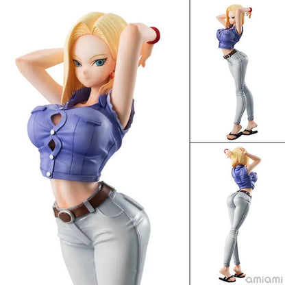 Dragon Ball Lazuli Android Action Figure Toys Collection Sexy Doll for Adult Bookshelf Ornament Birthday Present