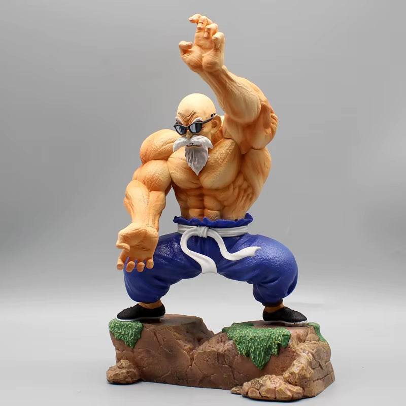 25Cm Anime Figures Dragon Ball Super Master Roshi Two Heads Action Figures Kame Sennin PVC Toys for Children DBZ Collector Model