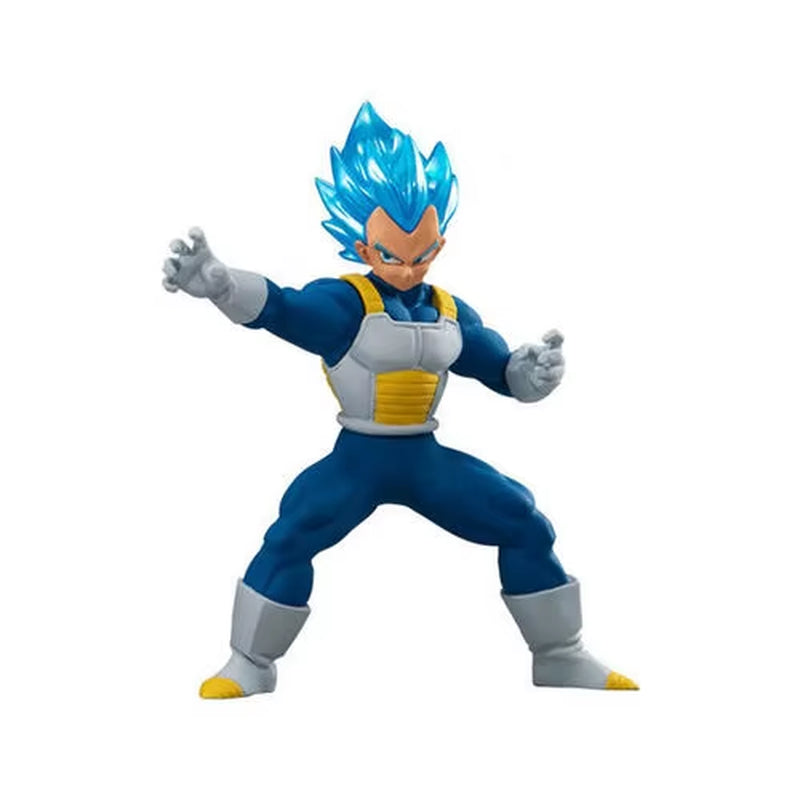 Genuine Gashapon Dragon Ball Super HG Action Figures: Golden Vegetto, Trunks, Mai, Android 17, Jiren, and Caulifla Models