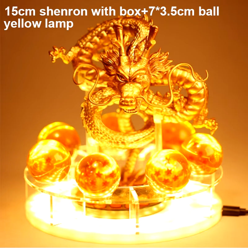 Anime  Z Shenron Lamp Super Saiyan Goku Action Figure  Shenlong Model Light Base Collection Gift