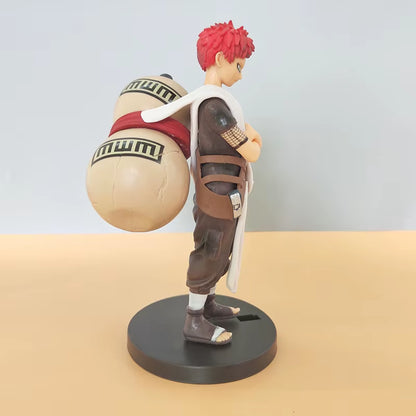 20CM Anime Naruto Ten Years of Hundred Ninja Gaara Big Gourd Decorative Model Toy Gift Collection Action Figure