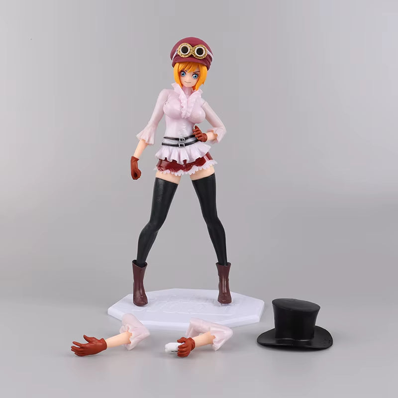 23Cm One Piece Anime Figures Koala Exchangeable Hands Action Figure New World Revolutionary Army Collection Ornaments Toys Gifts