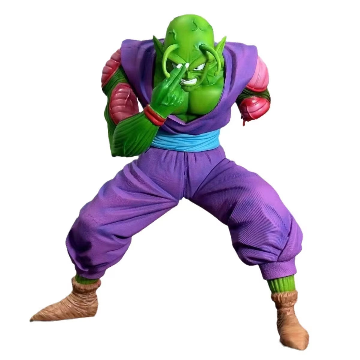 20CM Anime Dragon Ball King Piccolo Figure Injured Broken Arm Piccolo Figurine PVC Action Figures Collection Model Toys Gifts