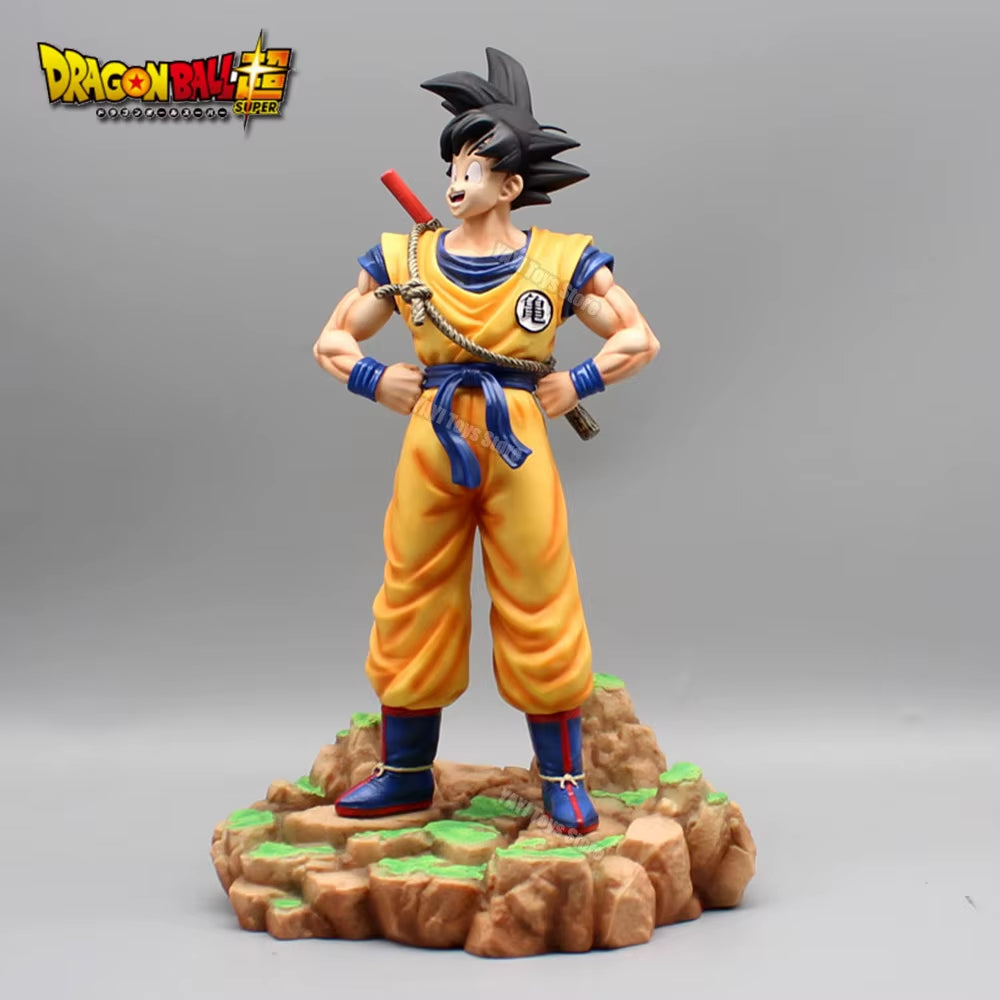 Dragon Ball Dream Sun Goku Somersault Cloud Super Saiyan Collection Figures Statue Anime Peripheral Model Ornaments Toy