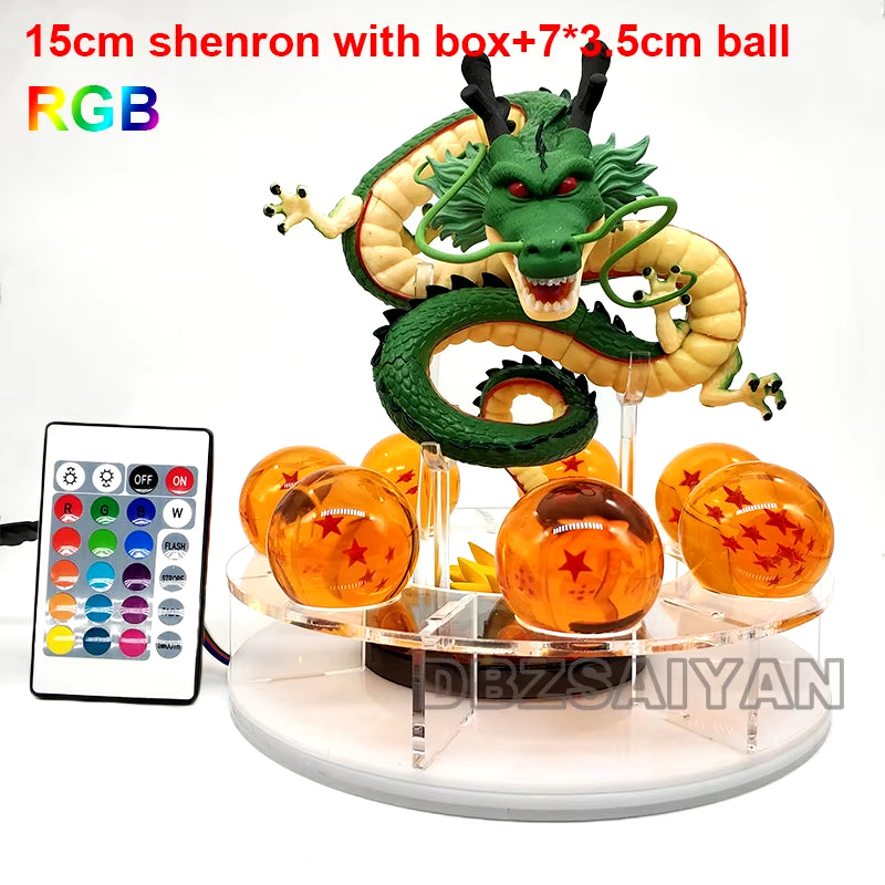 Anime  Z Shenron Lamp Super Saiyan Goku Action Figure  Shenlong Model Light Base Collection Gift