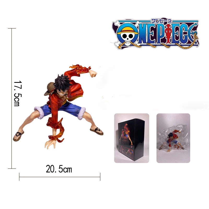 18Cm One Piece Luffy Figures Model Monkey D. Luffy Figures Action Figures One Piece Anime Model Pvc Doll Toys Boys Gift Items