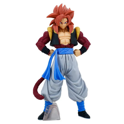 Dragon Ball GT Super Saiyan 4 Anime Figure Goku Vegeta Gogeta SSJ4 Figurine PVC Statue Action Figures Model Collection Toy Gifts