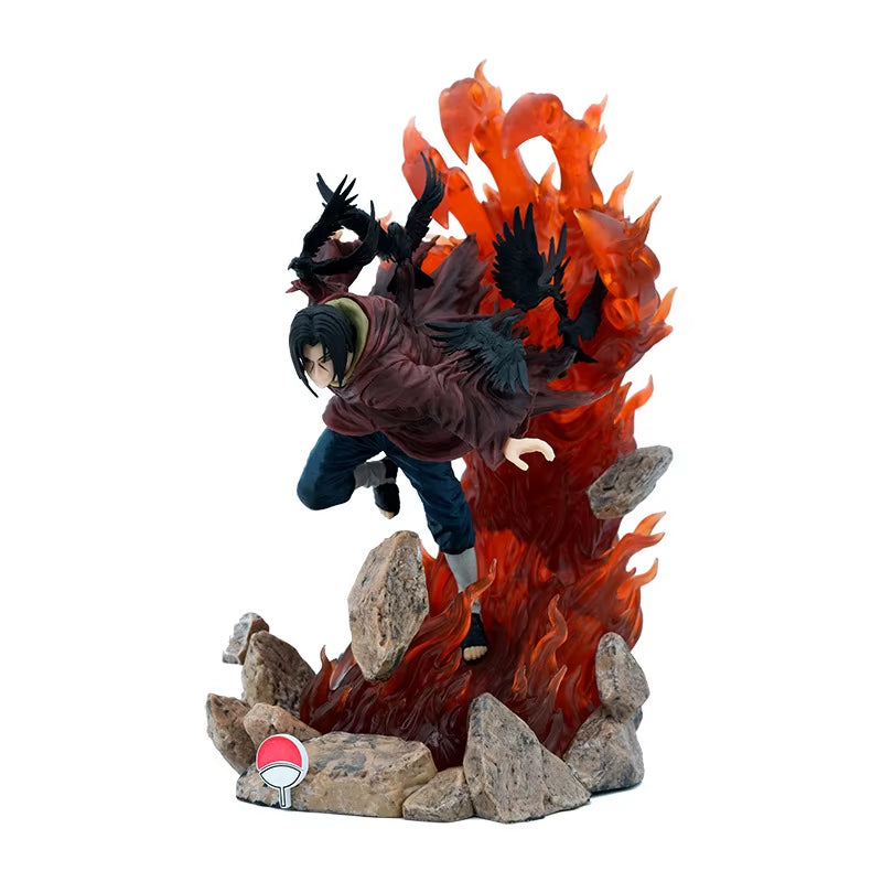 Naruto Anime Toy Model Uchiha Itachi Character Figure Home Furnishings Anime Fans Collection Gift Children'S Birthday Gift