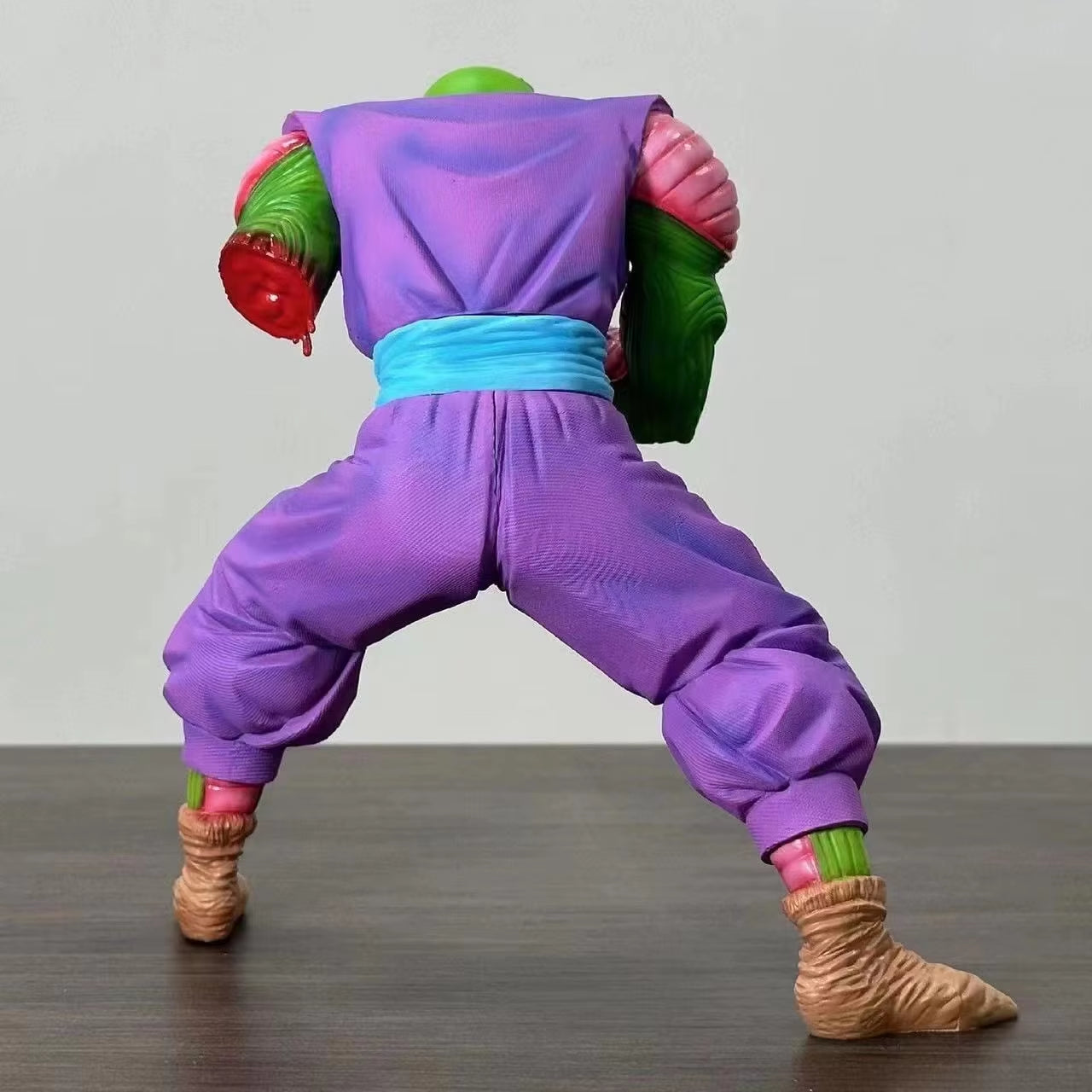 20CM Anime Dragon Ball King Piccolo Figure Injured Broken Arm Piccolo Figurine PVC Action Figures Collection Model Toys Gifts