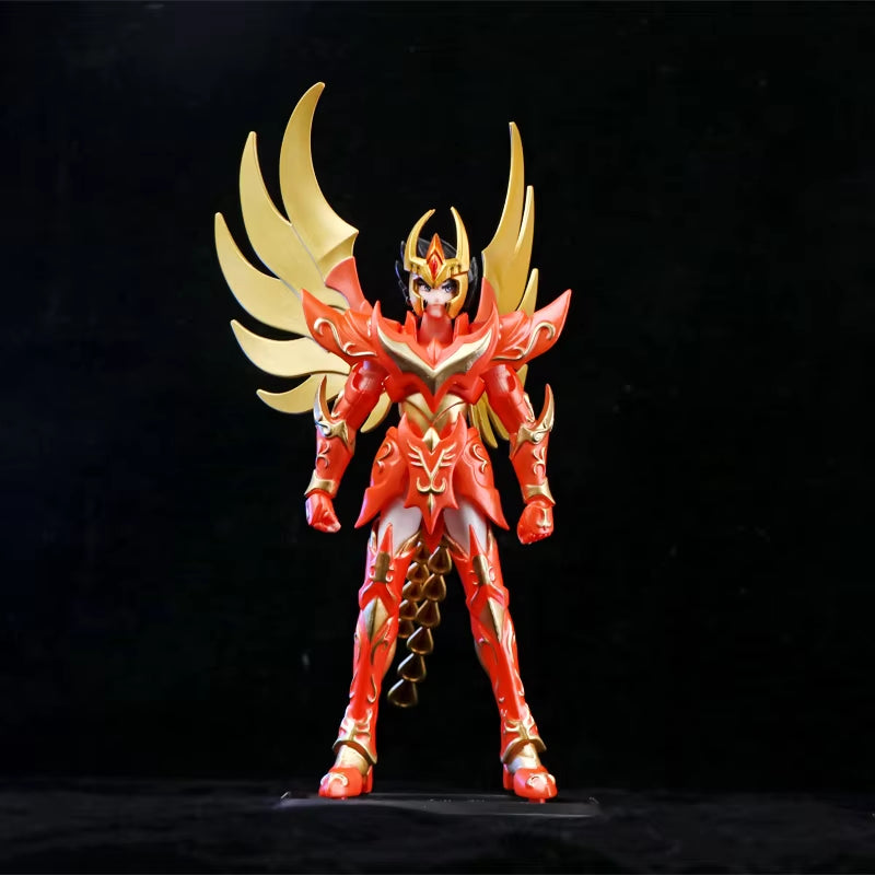 19CM Anime Saint Seiya Shiryuu Hyoga Shun Ikki Phoenix Figure Action Figures Knights of Zodiac Figures Great Toys Saint Seiya