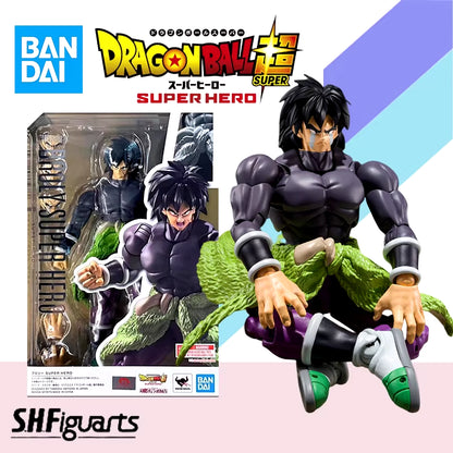 S.H.Figuarts Dragon Ball Super: Broly Super Hero Anime Action Figure - Finished Model Kit Toy Gift