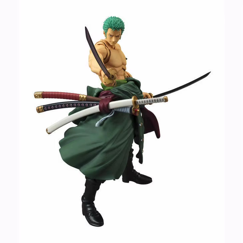 Anime One Piece Luffy Roronoa Zoro Portgas·D· Ace PVC Action Figure Toys Dolls 18Cm