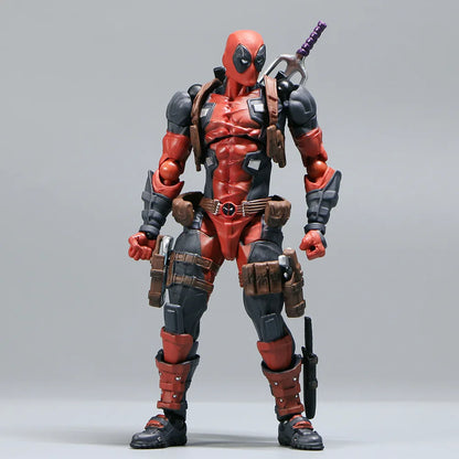 AMAZING YAMAGUCHI 15Cm X-MAN Deadpool New 2.0 BJD Articulated Joints Moveable Action Figure Model Toys