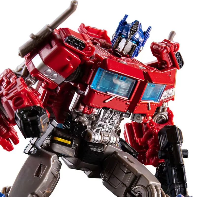 Transformation Toys Robot Car Alloy Commander Optimus Prime Action Figure Movie Series Children Birthday Gift